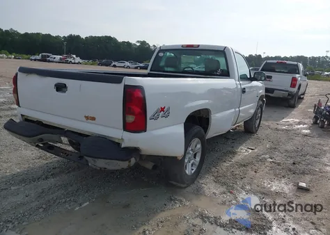 2006 Chevrolet Silverado 1500 Work Truck из США, поврежденный, VIN 3GCEK14V36G246525